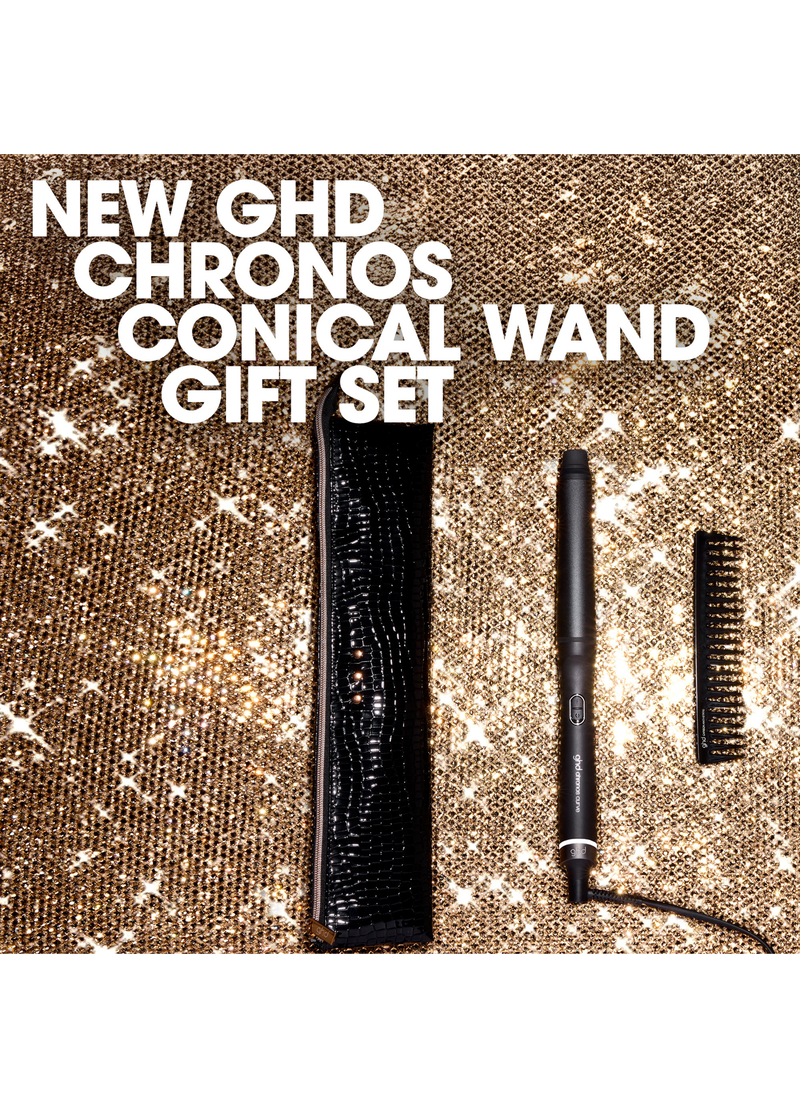 GHD CHRONOS CURVE CONICAL WAND FESTIVE GIFT SET (1.1"-0.9" BARREL) image number 3