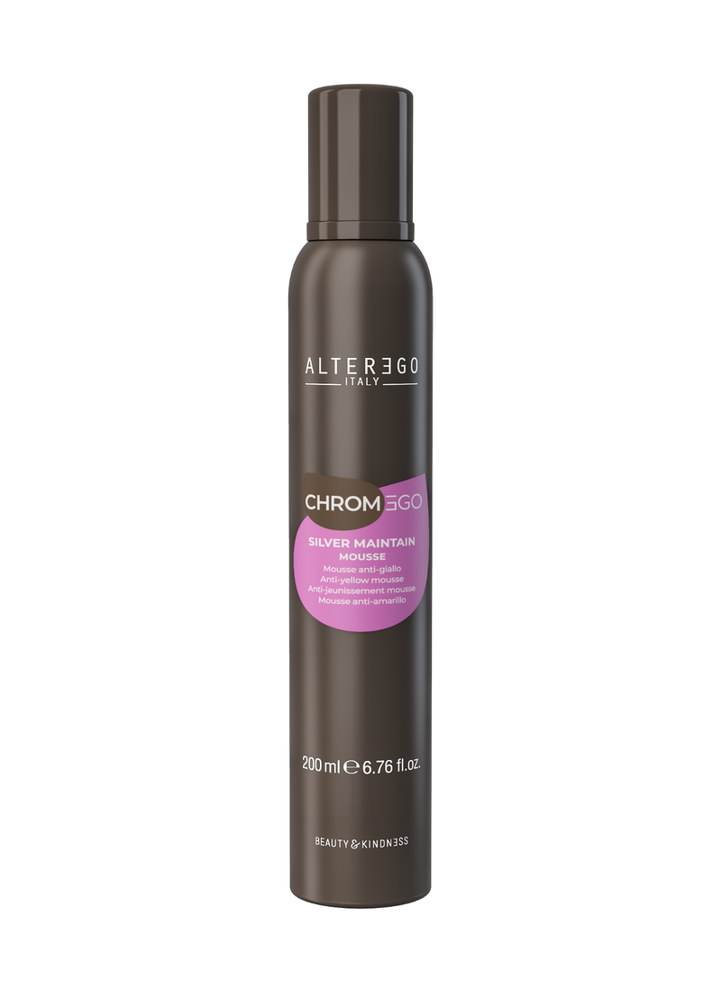 ALTER EGO CHROMEGO SILVER MAINTAIN MOUSSE 6OZ image number 0