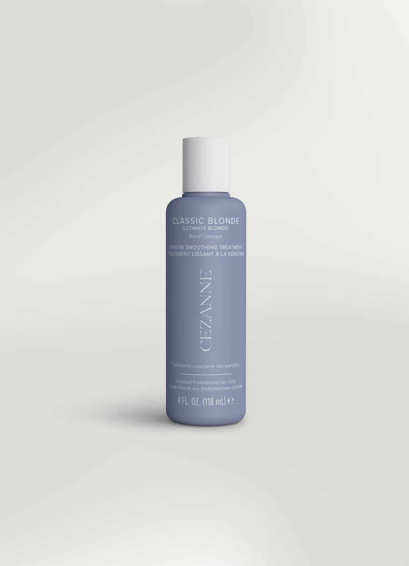 CEZANNE CLASSIC BLONDE KERATIN SMOOTHING TREATMENT 4OZ image number 0