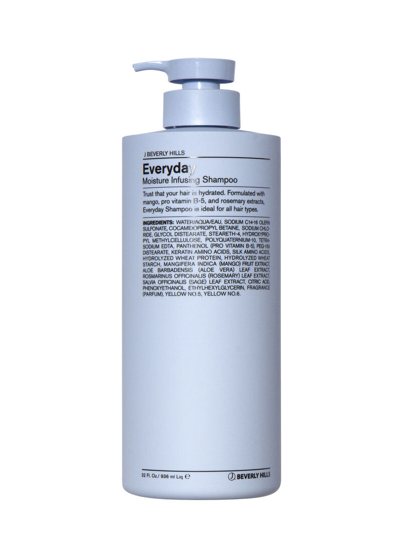 J Beverly Hills BLUE EveryDay Shampoo QUART 32z image number 0