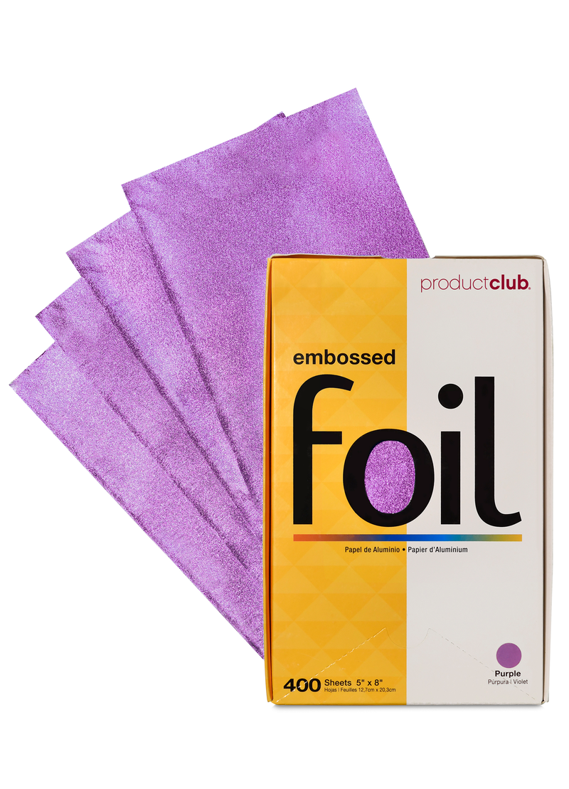 Product Club EMBOSSED-- PRE CUT --Foil: 5' x 8' - Purple (400 count) image number 0