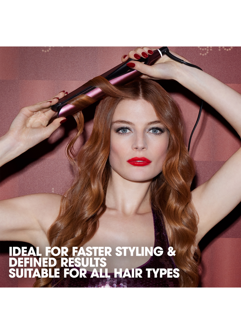 GHD CHRONOS FLAT IRON IN CHERRY CHIC image number 2