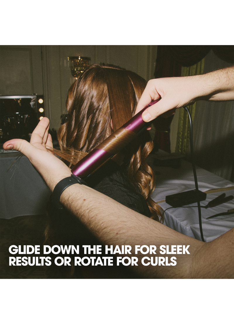 GHD CHRONOS FLAT IRON IN CHERRY CHIC image number 4