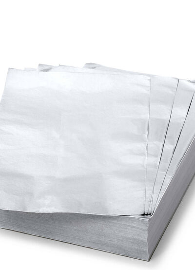 PRODUCT CLUB SMOOTH PRE-CUT FOIL: 5' X 8' MEDIUM WEIGHT (500 COUNT)