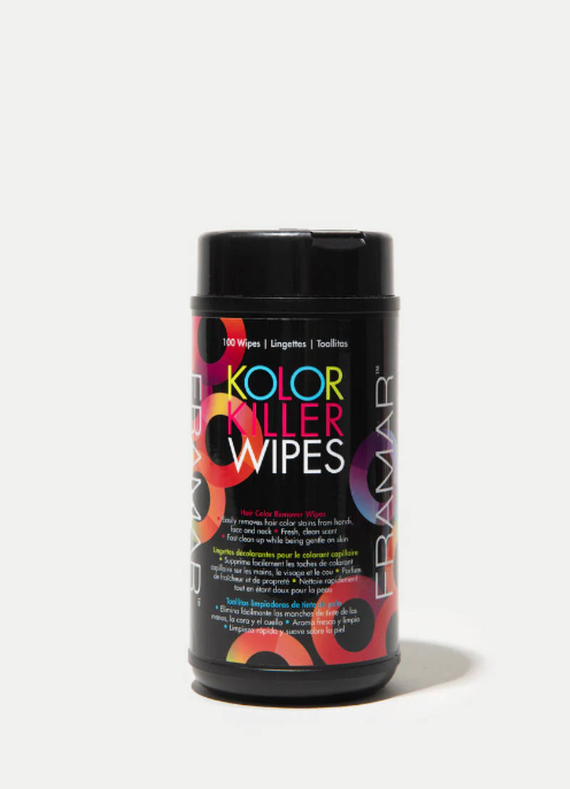 FRAMAR KOLOR KILLER WIPES: CANISTER OF 100 WIPES