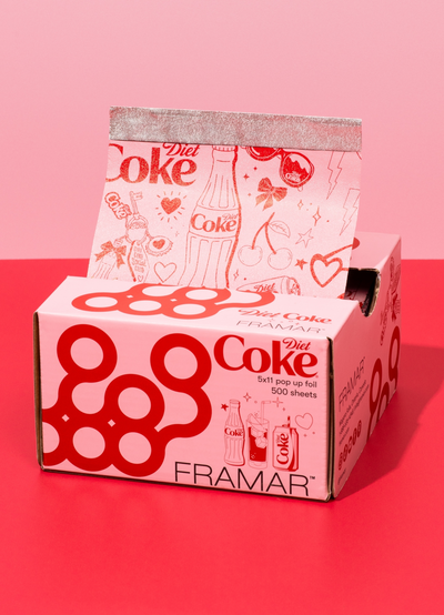 FRAMAR DIET COKE POP-UP FOIL - 5x11