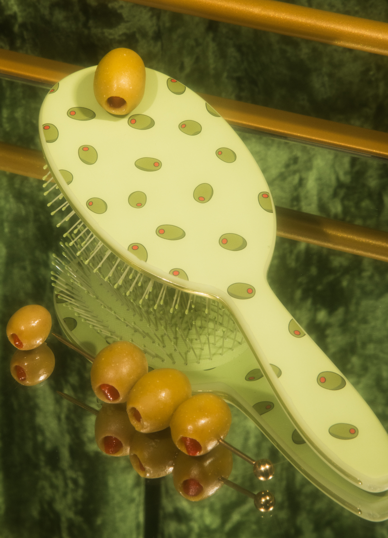 FRAMAR DETANGLE BRUSH - EXTRA OLIVES image number 2