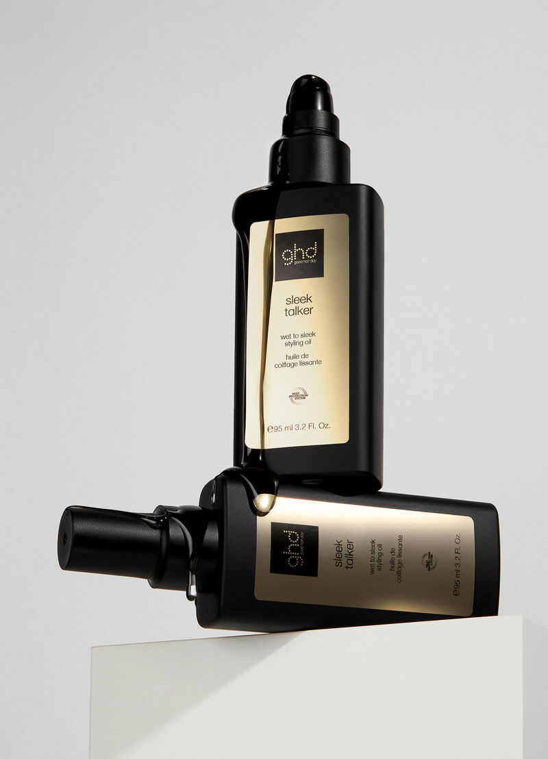 GHD HEAT PROTECT SLEEK TALKER STYLING OIL 2OZ image number 1