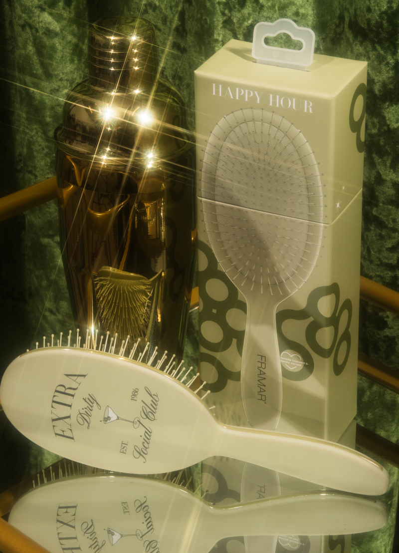 FRAMAR DETANGLE BRUSH - HAPPY HOUR image number 3