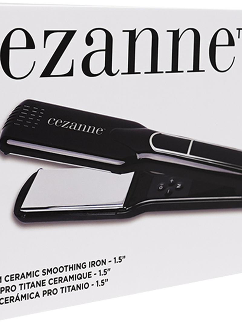 CEZANNE PRO TITANIUM CERAMIC SMOOTHING IRON image number 0