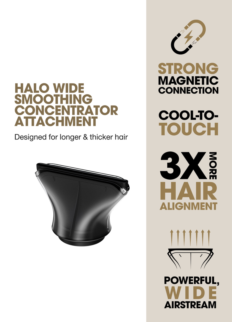 GHD HALO WIDE SMOOTHING CONCENTRATOR NOZZLE image number 2