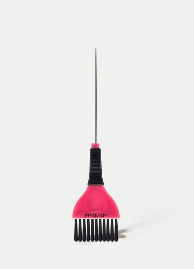 Framar Pin Tail Color Brush - PINK (metal pin tail ) image number 0
