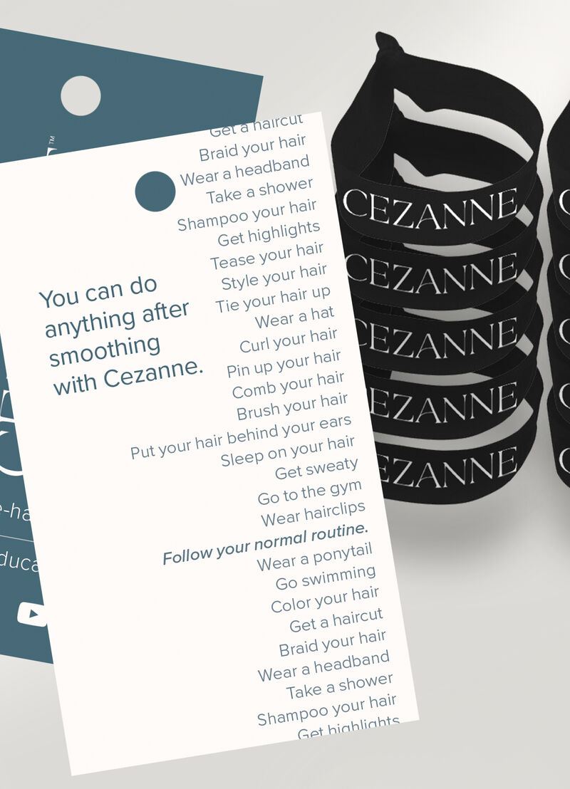 Cezanne Hair Tie - PACK OF 10 TIES image number 0