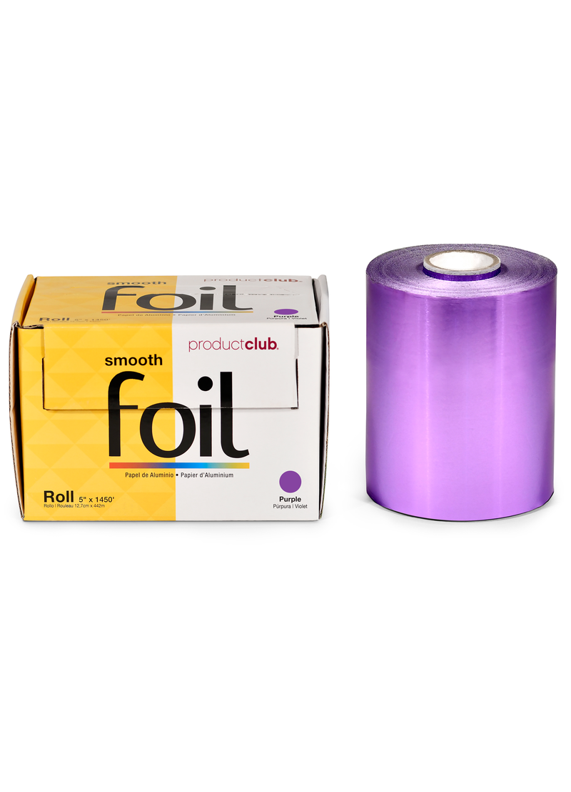 Product Club Smooth Roll Foil: 5' x 1200' - Purple (Economy Roll) image number 0