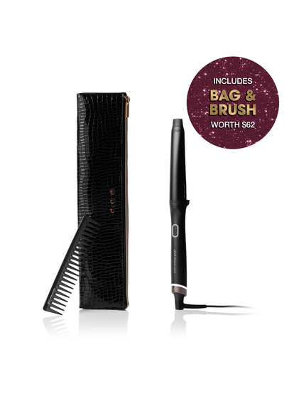 GHD CHRONOS CURVE CONICAL WAND FESTIVE GIFT SET (1.1"-0.9" BARREL)