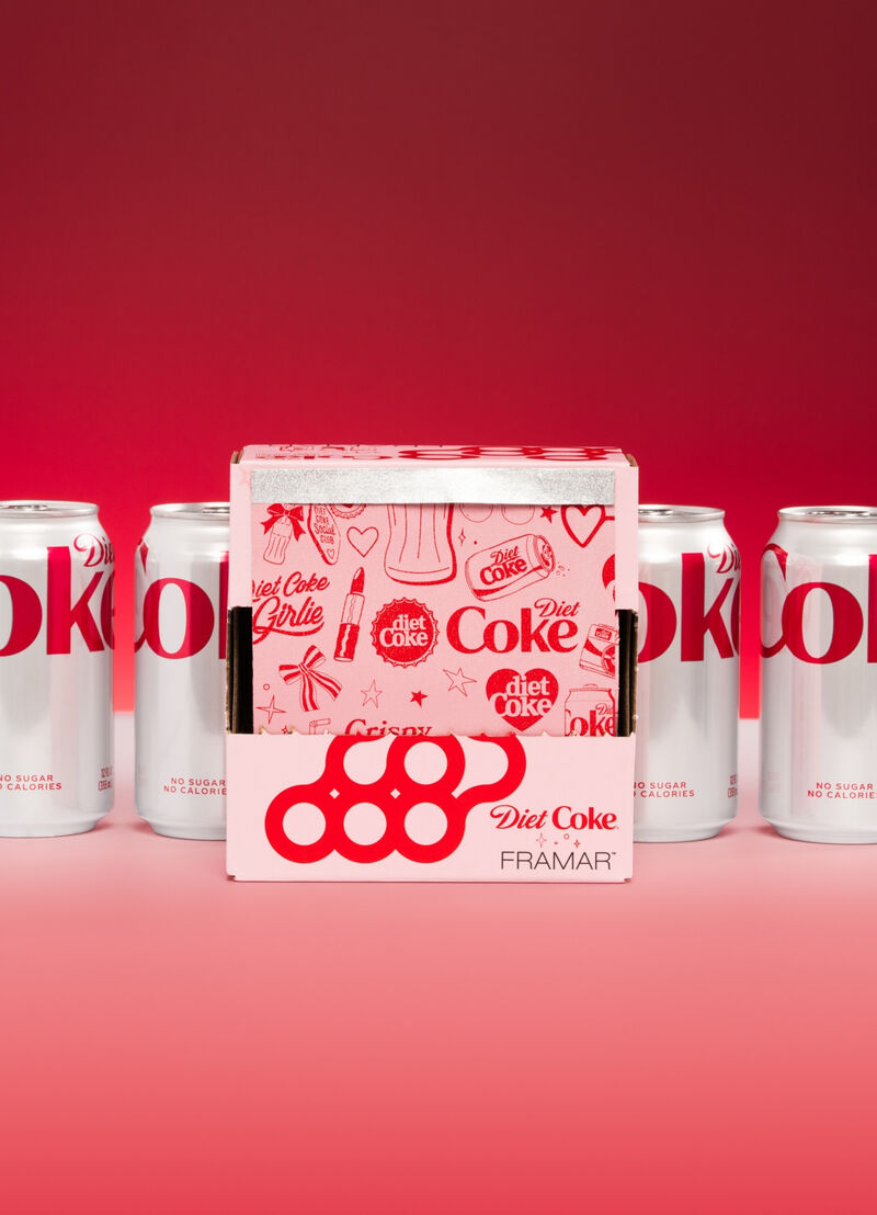 FRAMAR DIET COKE POP-UP FOIL - 5x11 image number 1