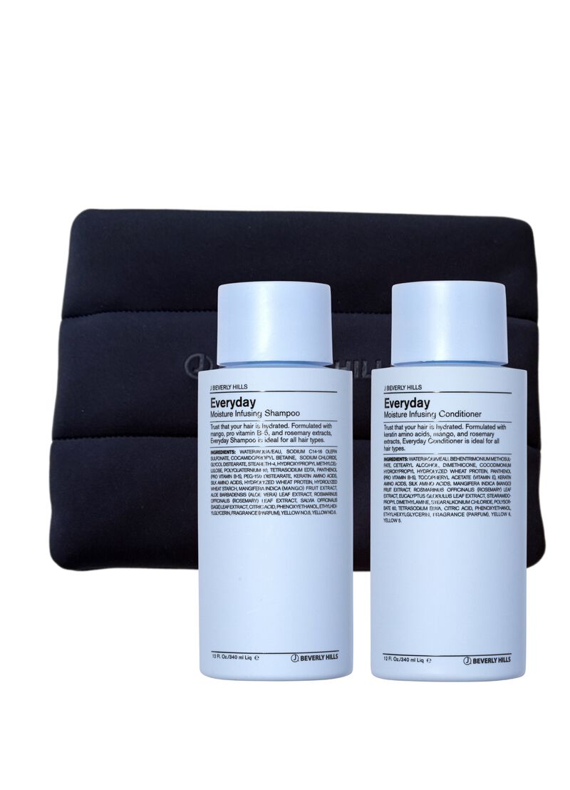 SHAMPOO+CONDITIONER & FREE COSMETIC BAG